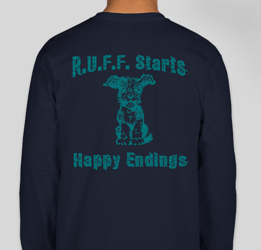 R.U.F.F Rescue Holiday Fundraiser Fundraiser - unisex shirt design - back