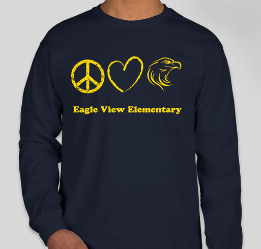 Eagle View Spirit Wear Fundraiser - unisex shirt design - front