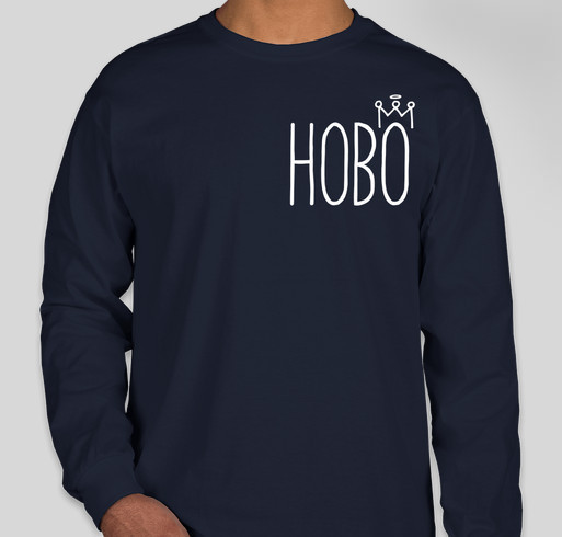 Help HOBO's Art! Fundraiser - unisex shirt design - front