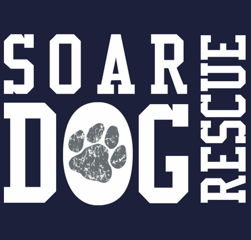 SOAR Dog Rescue Heartworm Positive Dogs Need Treatment shirt design - zoomed