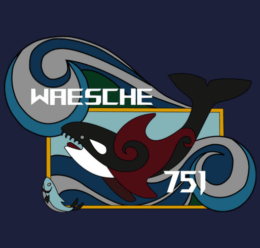USCGC WAESCHE ALPAT 2025 Swag shirt design - zoomed