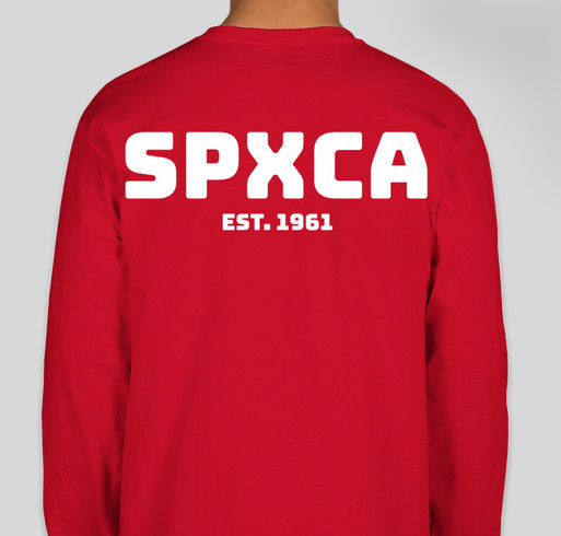 SPXCA Spirit Store Fundraiser - unisex shirt design - back