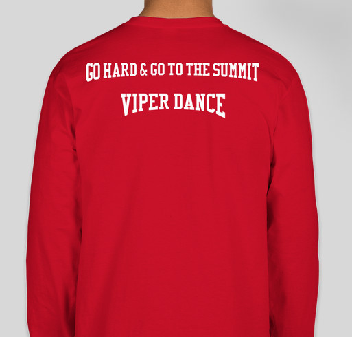 Viper Dance is going to the Summit at Disney World Fundraiser - unisex shirt design - back