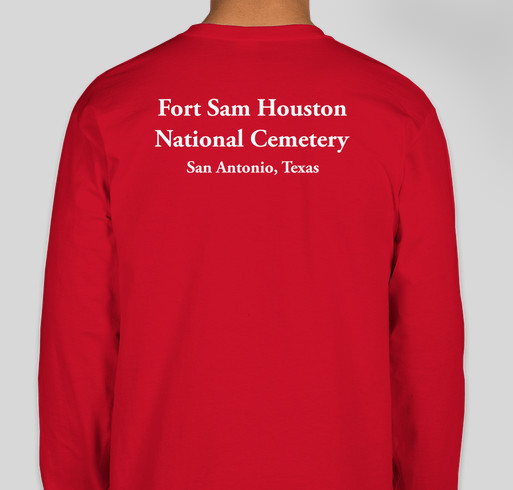 Wreaths Across America - Fort Sam Houston National Cemetery Fundraiser - unisex shirt design - back