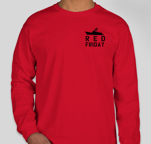 USS Farragut FRG Fundraiser - unisex shirt design - front