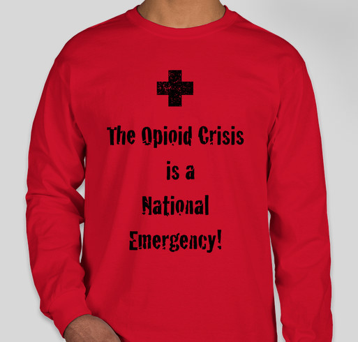 STOP the Opioid Epidemic in the U.S. Fundraiser - unisex shirt design - front