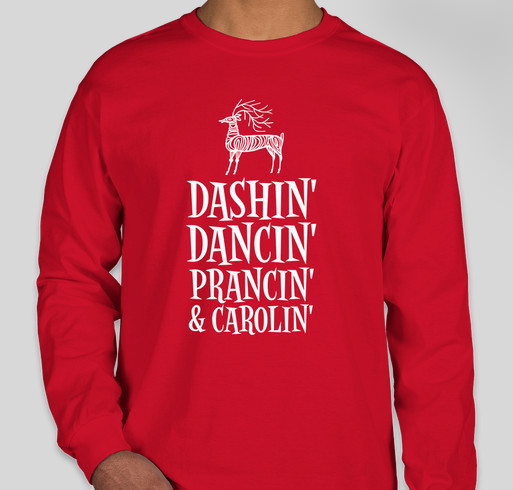 Caroling Event Fundraiser - unisex shirt design - front
