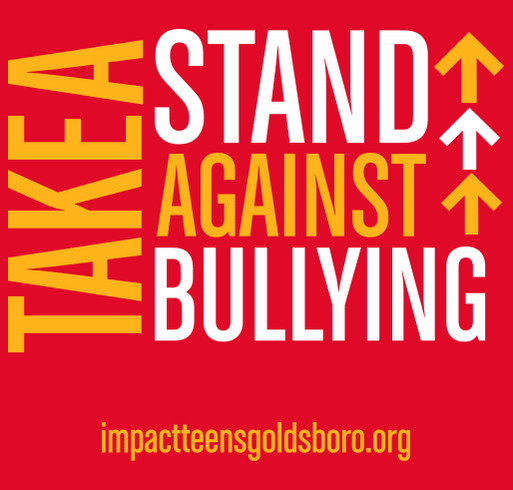 Impact Teens Against Bullying shirt design - zoomed