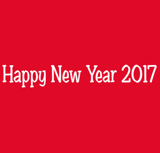 happy new year 2017 shirt design - zoomed
