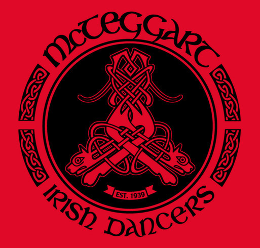 McTeggart Irish Dancers Spirit! shirt design - zoomed