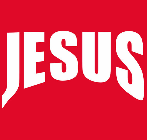 JESUS shirt design - zoomed