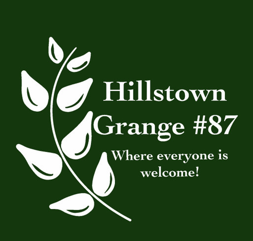 Hillstown Grange #87 - Fundraiser shirt design - zoomed
