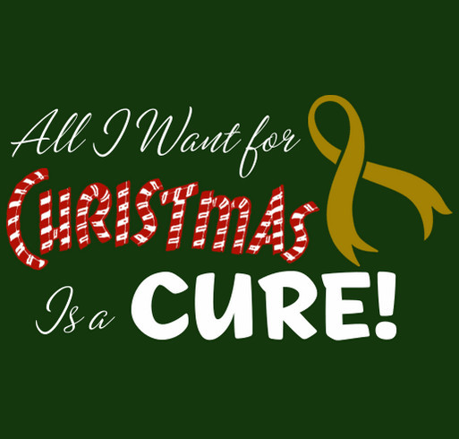 All I Want For Christmas is a Cure! shirt design - zoomed