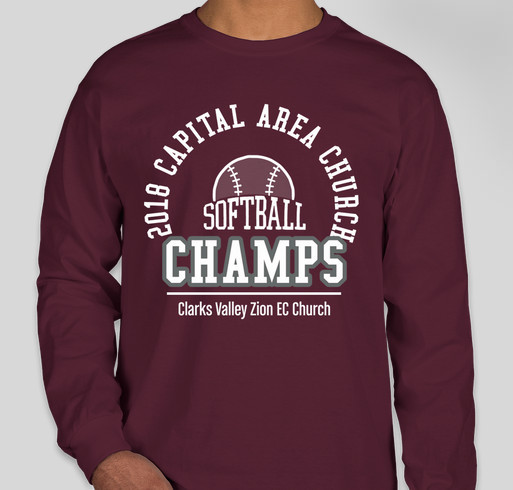 CVZ Church Softball Championship Gear Fundraiser - unisex shirt design - front