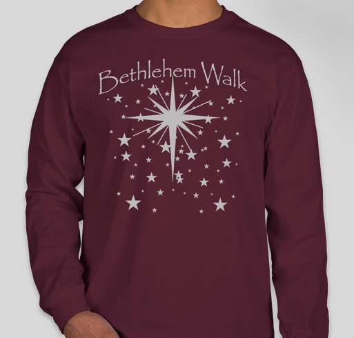 Bethlehem Walk Fundraiser - unisex shirt design - front
