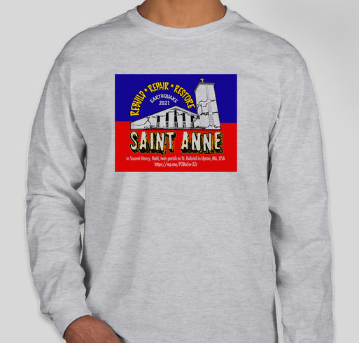 St. Gabriel/St. Anne Haiti Earthquake Relief Fundraiser - unisex shirt design - front