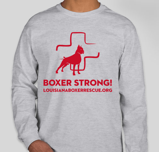 Louisiana Boxer Rescue Christmas Fundraiser Fundraiser - unisex shirt design - front