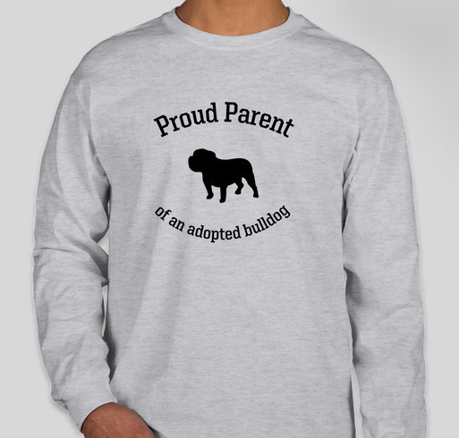 Illinois English Bulldog Rescue Fundraiser - unisex shirt design - front