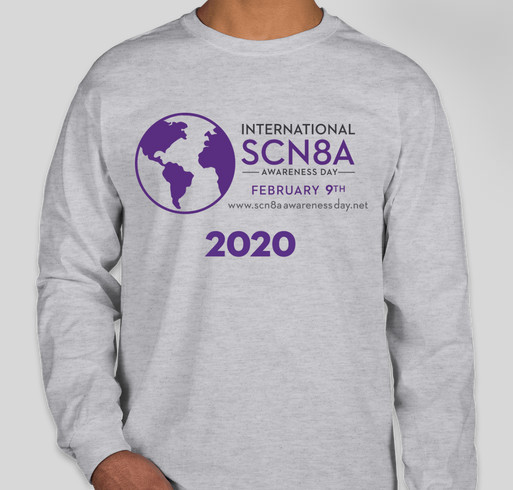 International SCN8A Awareness Day 2020 Fundraiser - unisex shirt design - front
