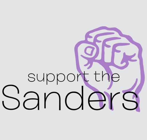 Support the Sanders shirt design - zoomed