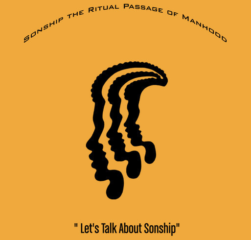Sonship the Ritual Passage to Manhood shirt design - zoomed