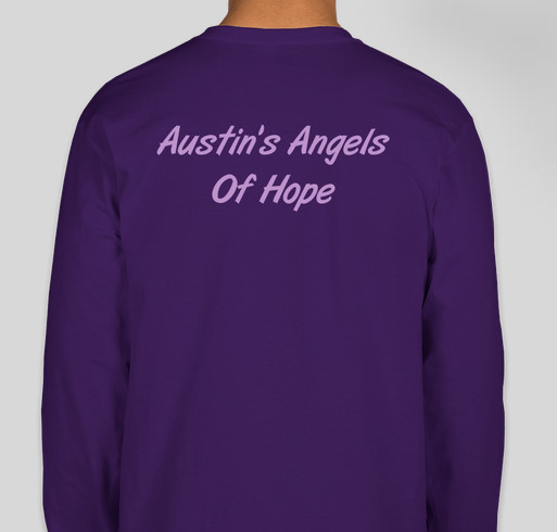 Austin's Angels Of Hope Fundraiser - unisex shirt design - back