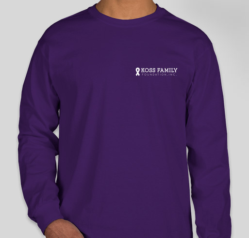 Art in the Big Easy for Koss Family Foundation Fundraiser - unisex shirt design - front
