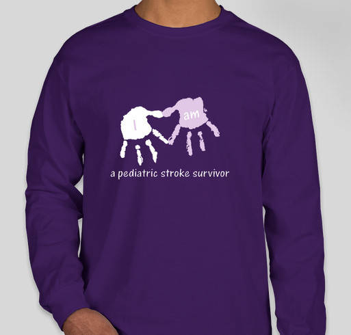 I am a stroke surivor - Left Hemi Fundraiser - unisex shirt design - front