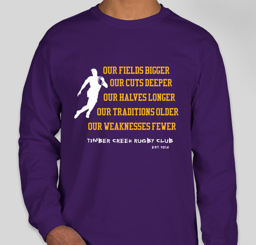 Fundraiser for the inaugural Timber Creek Rugby Club Fundraiser - unisex shirt design - front
