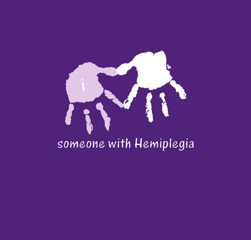 I *heart* someone with Hemiplegia (Right Hemi) shirt design - zoomed