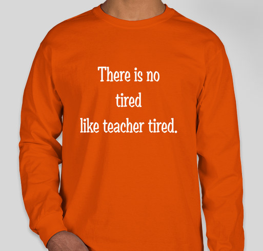 Teacher TShirts for AJ Fundraiser - unisex shirt design - front