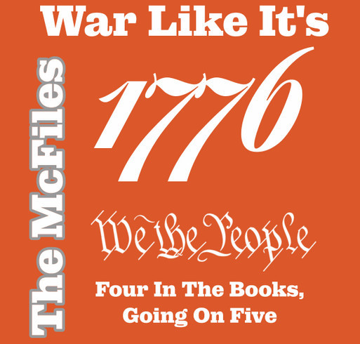 Four In The Books, Going on Five War Shirts shirt design - zoomed