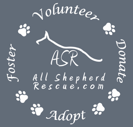 ASR: All Shepherd Rescue Fundraiser 2024 shirt design - zoomed