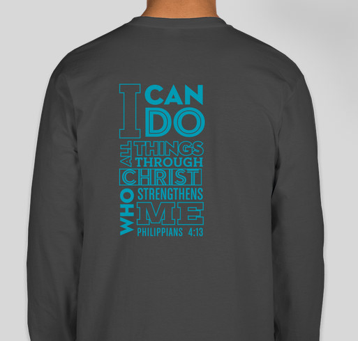 Joe's Paralympic Dream Fundraiser - unisex shirt design - back