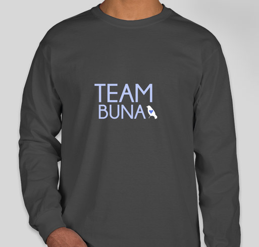 TEAM BUNA STUFF Fundraiser - unisex shirt design - front