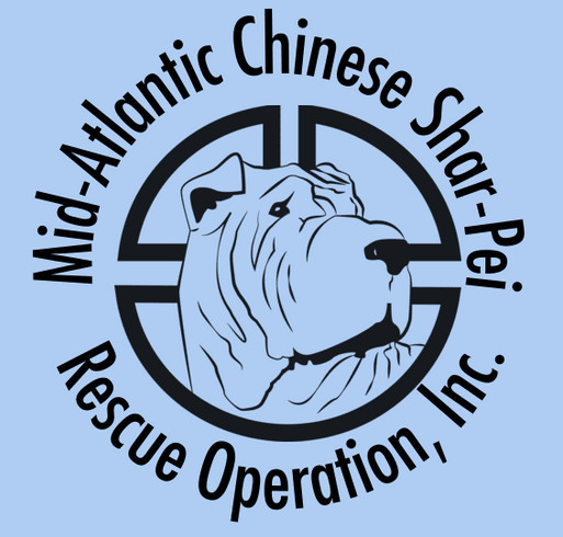 MACSPRO - Mid-Atlantic Chinese Shar-Pei Rescue Operation, Inc. shirt design - zoomed