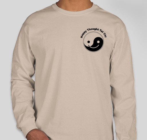 Autumn 2023 Happy Thought Tai Chi Program T-shirts Fundraiser - unisex shirt design - front