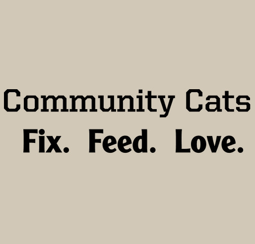 Show Your Community Cat Pride! shirt design - zoomed