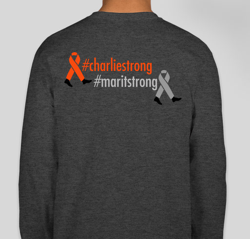 MVTF Strong Fundraiser - unisex shirt design - back