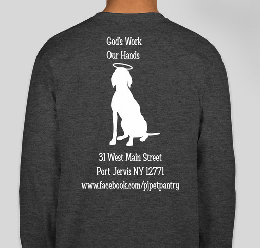 Pet Pantry Fundraiser Fundraiser - unisex shirt design - back