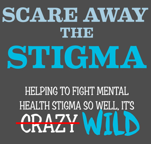Scare Away the Stigma shirt design - zoomed