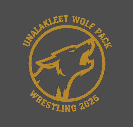 UNK wrestling 2025 shirt design - zoomed
