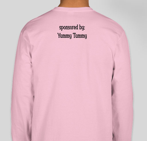 Yummy Tummy For A Cure Fundraiser - unisex shirt design - back