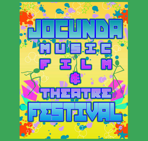 JOCUNDA MUSIC, FILM & THEATRE FESTIVAL shirt design - zoomed