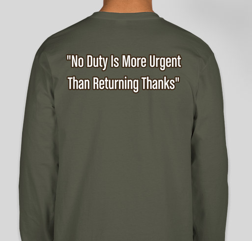 West Supports Our Troops Fundraiser - unisex shirt design - back