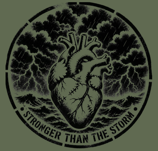 Gabe’s Heart Journey shirt design - zoomed