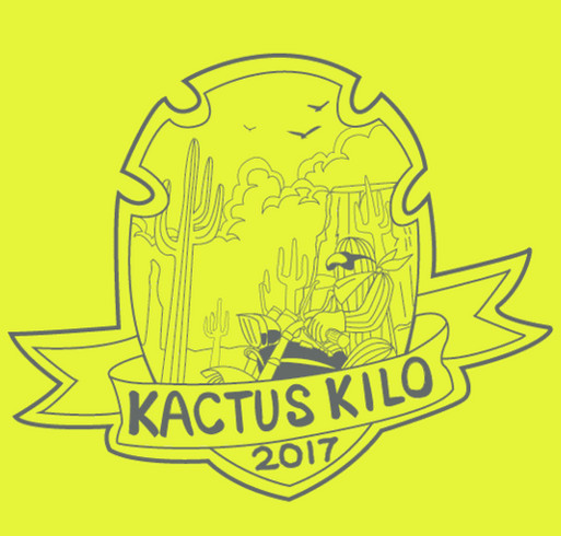 Kactus Kilo - Raising Money for Pediatric Brain Tumor Research shirt design - zoomed