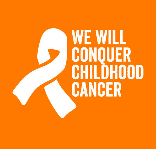 Kyle's Crusaders Orange-Out Fundraiser for Childhood Cancer Research shirt design - zoomed