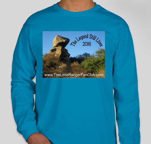 The Lone Ranger Rock - The Legend Still Lives Fundraiser - unisex shirt design - front