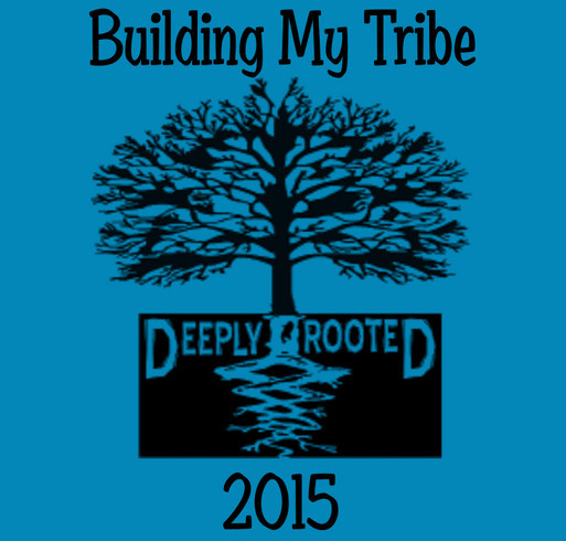 Deeply Rooted Building Project shirt design - zoomed